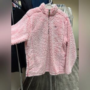Southern Shirt Pink Fuzzy Zip-Up Jacket